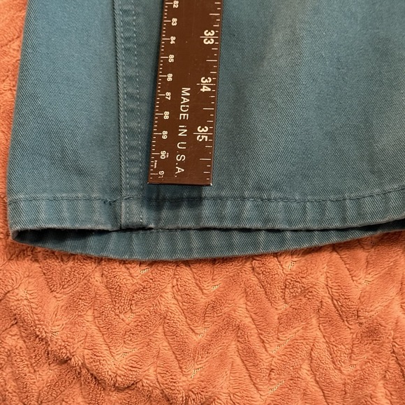 Woman Within Womens 22WP Jeans Teal Cottagecore Western Boho Resortwear Fairy - Picture 5 of 10